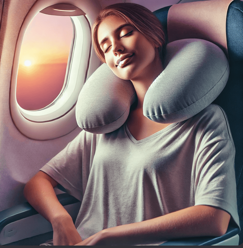 sommeil paisible en avion : l’oreiller ergonomique, l’allié des voyageurs