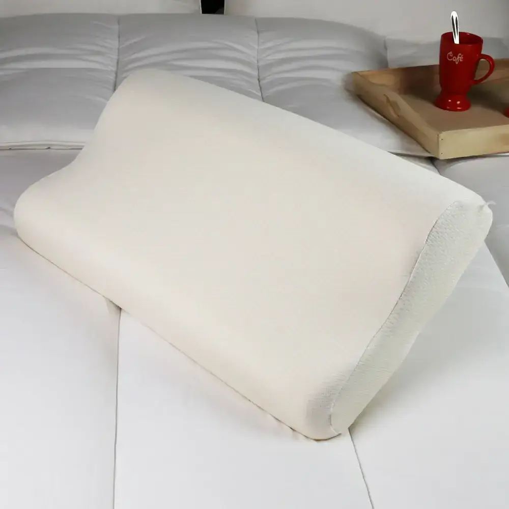 Oreiller Dodo Morpholux avec mousse haute résilience, idéal pour les dormeurs sur le côté recherchant un soutien optimal des cervicales.