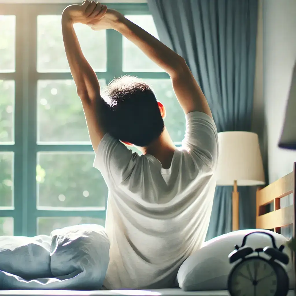 un réveil en douceur avec un oreiller ergonomique