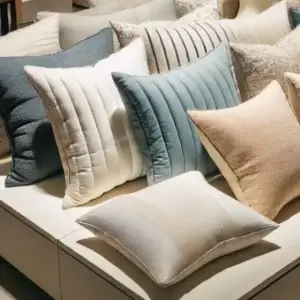 étalages de taies et housses pour oreillers ergonomiques