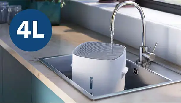 Philips AC3737/10 réservoir 4 litres amovible remplissage haut facilité usage