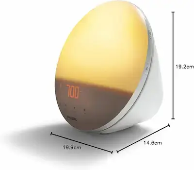 Philips HF3531/01 – réveil simulateur d’aube SmartSleep, vue produit