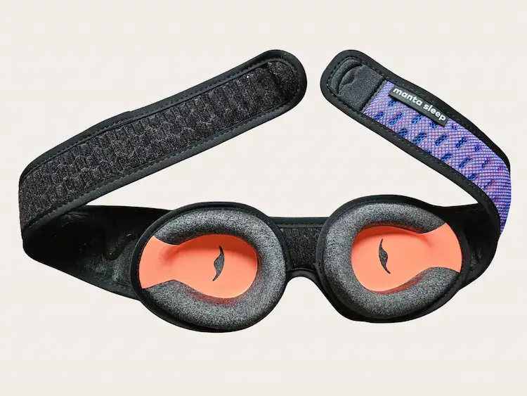 Coques ergonomiques en forme de C du Manta Sleep PRO pour les dormeurs latéraux