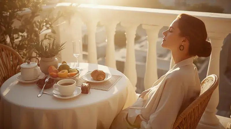 Exposition à la lumière du matin pour resynchroniser son horloge biologique après un vol long-courrier