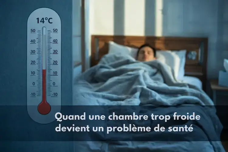 Sommeil perturbé dans une chambre trop froide