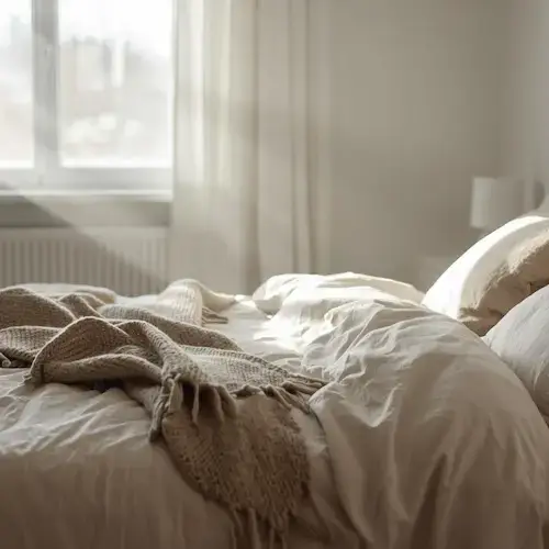 Dormir au chaud en hiver avec une literie adaptée et respirante