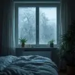 Quel déshumidificateur choisir ? 6 critères décisifs en 2026 ondensation sur une fenêtre de chambre causée par un excès d’humidité intérieure