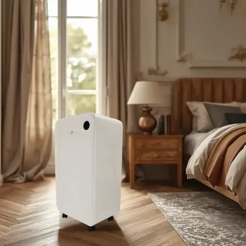 Déshumidificateur Air and Me Lary silencieux dans une chambre