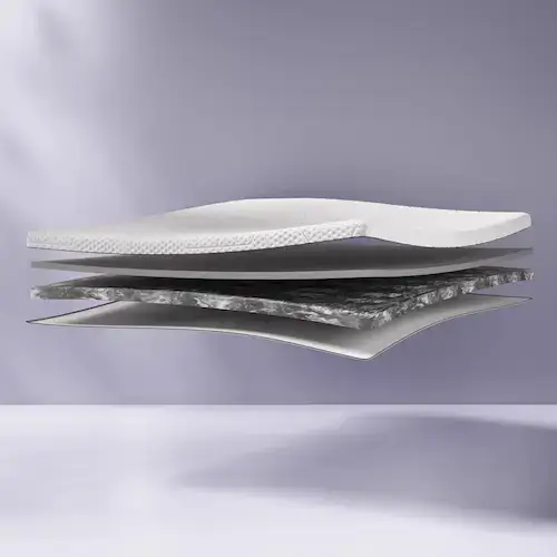 surmatelas Emma Original Elite avec technologie AirGrid favorisant la ventilation du matelas