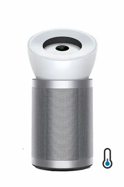Dyson Purifier Big+Quiet BP02, purificateur d’air grand format conçu pour les grandes pièces avec projection longue portée et filtration HEPA.